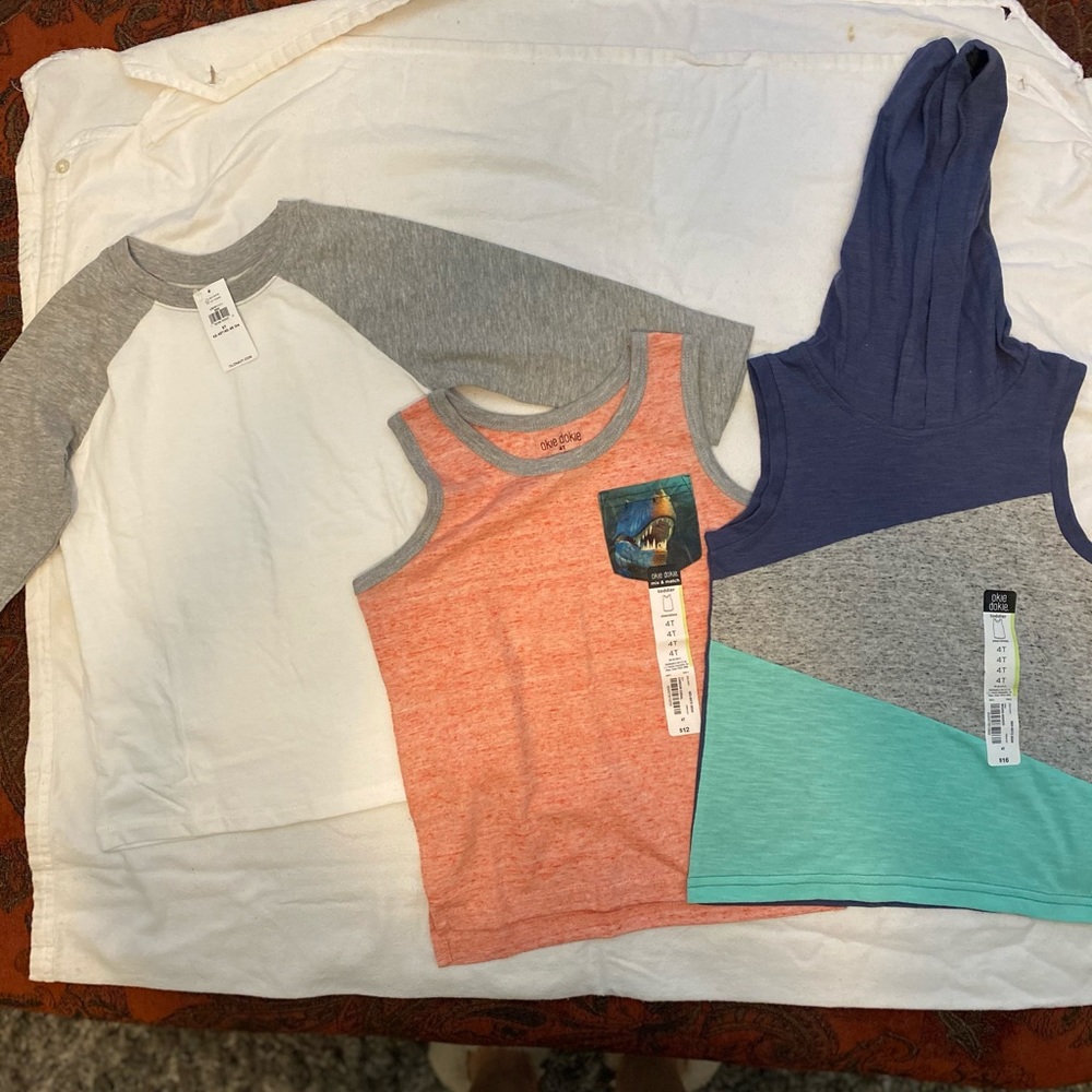 NWT 3 brand new boys shirts